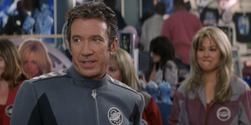 Galaxy Quest Custom Movie Action Figure of Commander Taggart 90's Sci-fi  Comedy Film Starring Tim Allen Two-sided Card 